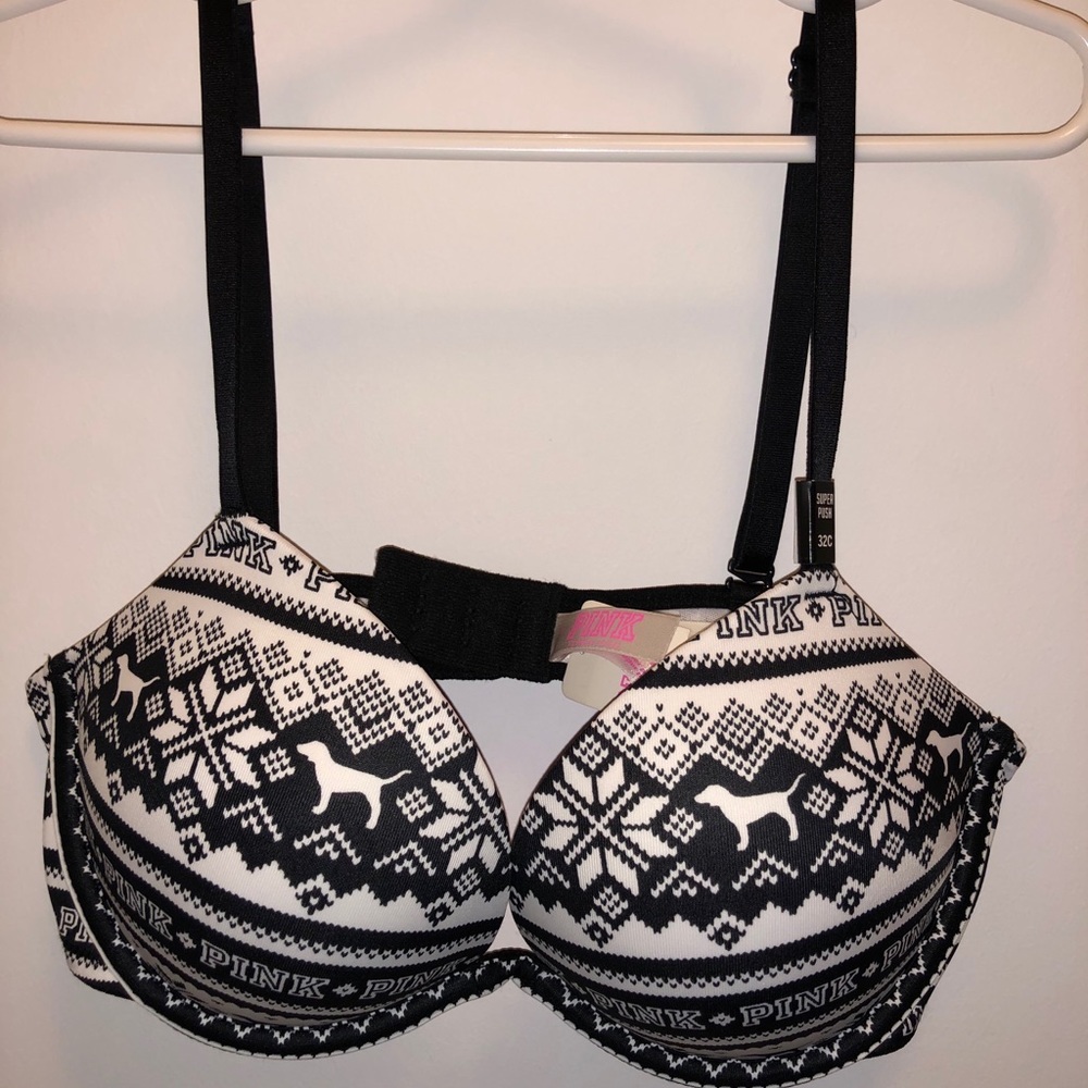 Pink Push Up Bra